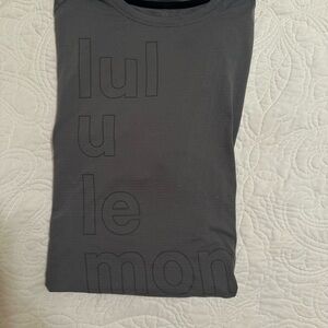 Lululemon Black Graphic Tee